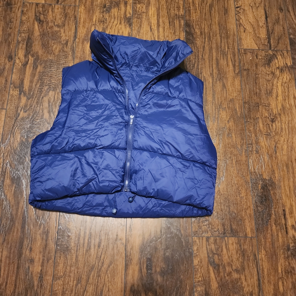 Blue Puffer Vest